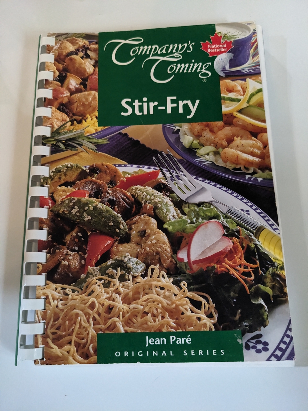 Companys Coming Stir Fry Cookbook Original Series Spiral Bound Canadian Bestsell